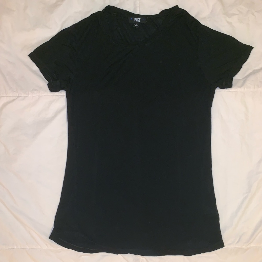 Paige Women’s Light Weight Basic Tee - image 2